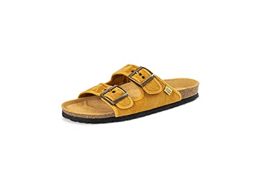 NATURAL WORLD ECO FRIENDLY Unisex 7001E-646-42 Flache Sandale, Amarillo, 42 EU von NATURAL WORLD ECO FRIENDLY