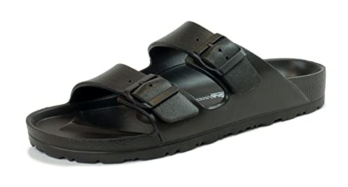 NATURAL WORLD ECO FRIENDLY Unisex 7051-701-37 Flat Sandal, Black, 37 EU von NATURAL WORLD ECO FRIENDLY