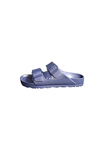 NATURAL WORLD ECO FRIENDLY Unisex 7051-777-37 Flat Sandal, Blue, 37 EU von NATURAL WORLD ECO FRIENDLY