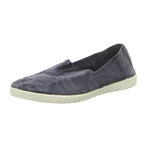 natural world 305E-677 Herren Leinenschuh Baumwolle Blau (Marino), 44 EU von Natural World