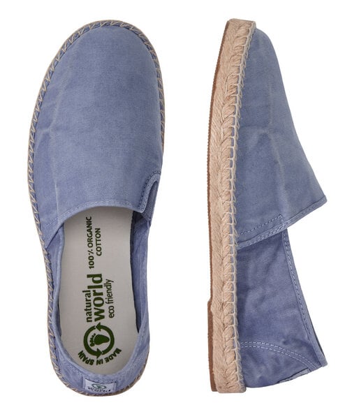 natural world Vegan Damen Espadrilles washed - Old Merle von Natural World