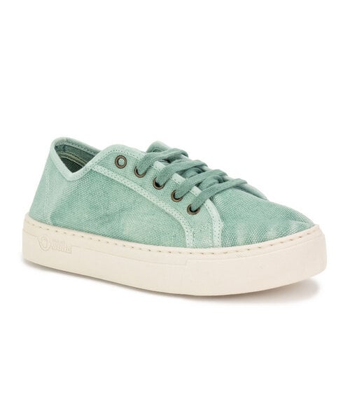 natural world Vegan Damen Sneaker - Basquet Tintado von Natural World