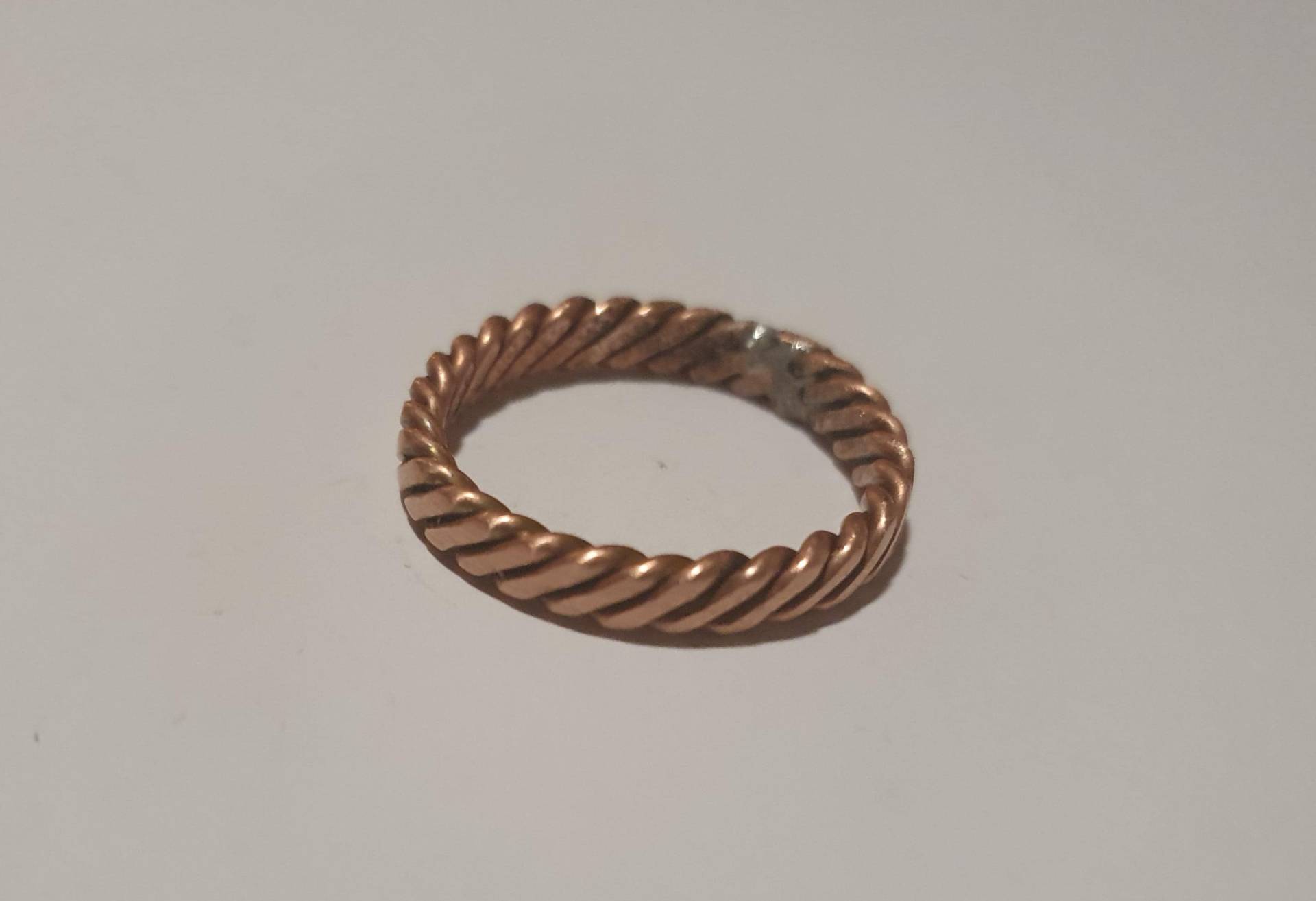 Ring Aus Kupfer. Hartverlötet. Durchmesser 21 Mm Ring Aus Kupfer. Hartverlötet. Durchmesser 21 Mm von NaturalFrequencyDE