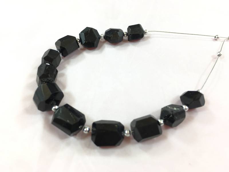 1 Reihe Schwarzer Turmalin @a47 von NaturalGemstones1