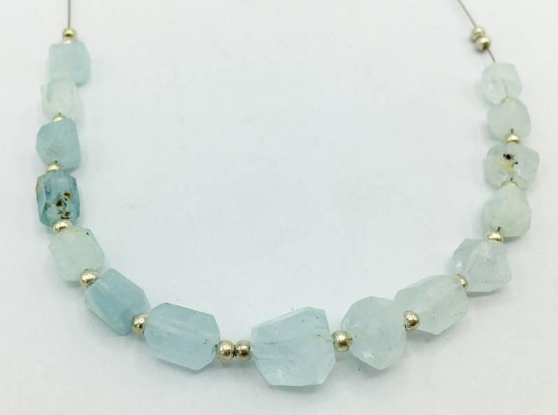 1 Strang Aquamarin Perlen @j529 von NaturalGemstones1