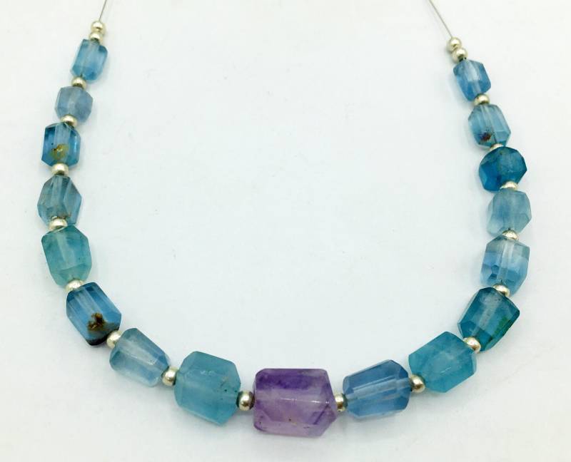 1 Strang Fluorit Perlen @j668 von NaturalGemstones1