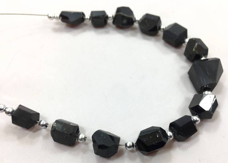1 Strang Handgemachte Schwarze Turmalin Perlen @jsk von NaturalGemstones1