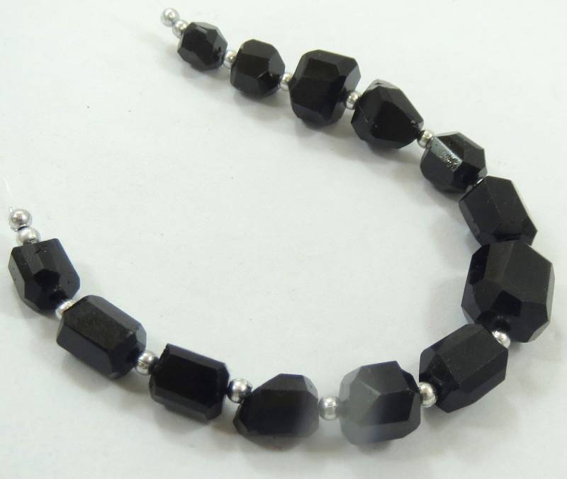 1 Strang Schwarzer Turmalin @rc41 von NaturalGemstones1