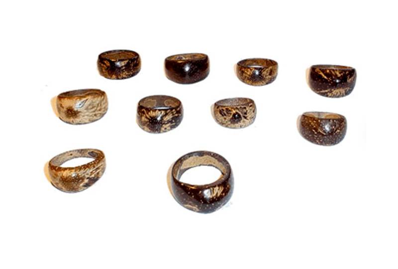 Dende Kokosnuss Ringe von NaturalJeweler