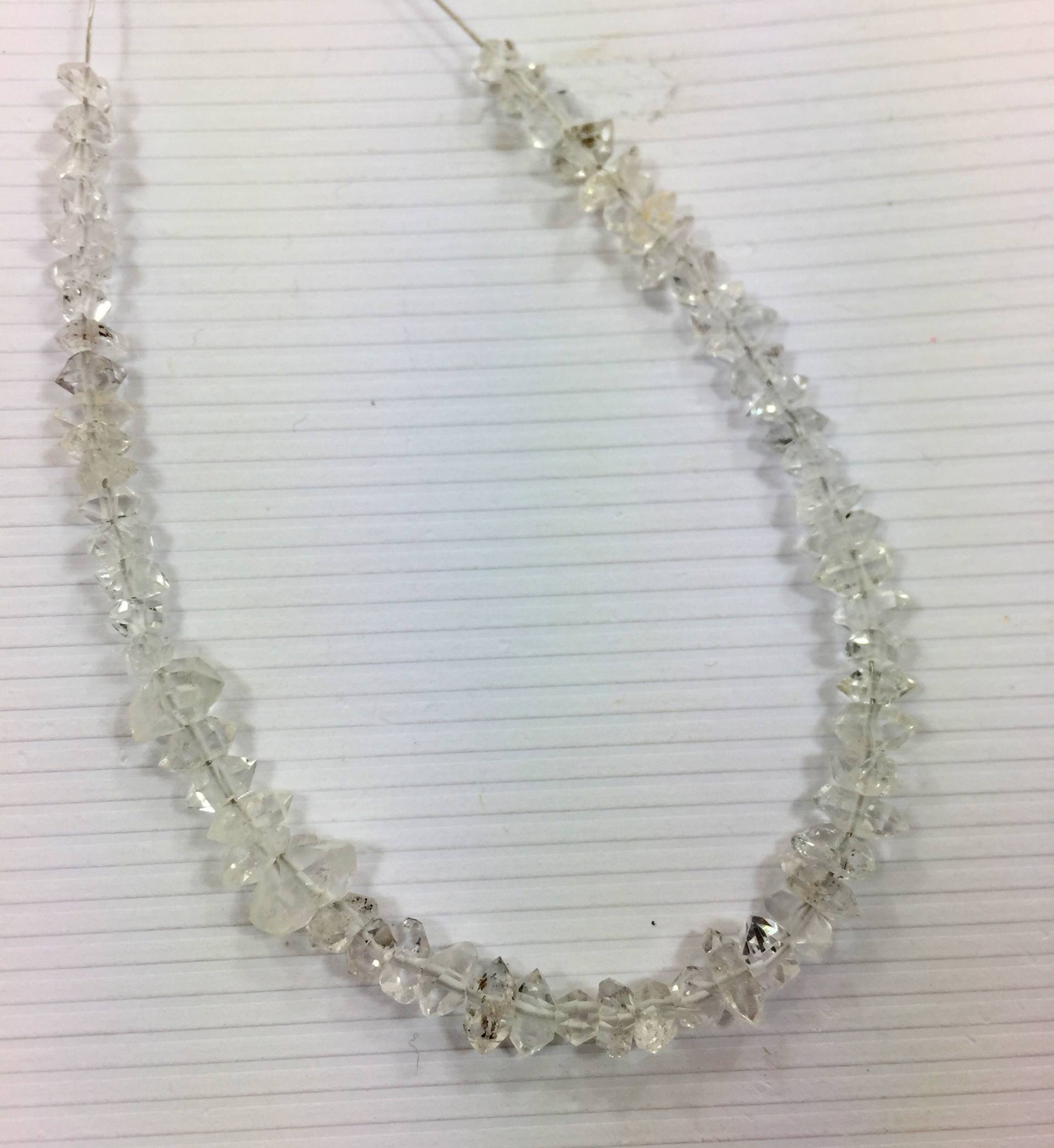 1 Necklece Diamant Quarz Nein - -15 1 Necklece Diamant Quarz Nein - -15 von Naturalcrystal1