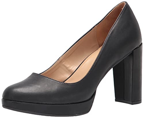 Naturalizer Women's Berlin Pump, Black Smooth, 4 UK von Naturalizer