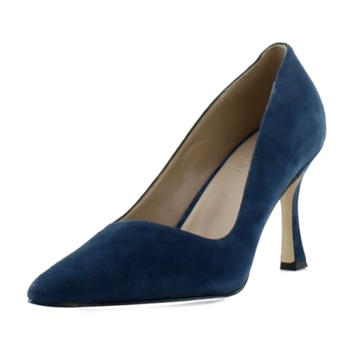 Naturalizer Damen 27 Edit Alice Pointed Toe Pump, Oceanic Blue Suede, 35.5 EU von Naturalizer
