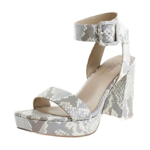 Naturalizer Damen 27 Edit Jaselle Sandalen mit Absatz, Weißes Multileder, 38 EU von Naturalizer