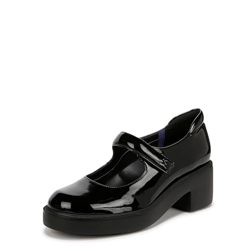 Naturalizer Damen Amanda Mary Jane, Black Patent Faux Leather, 38 EU von Naturalizer
