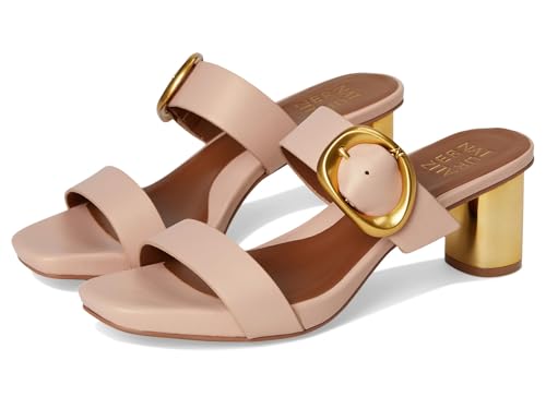 Naturalizer Damen Ida Slide Sandale, Cameo Blush Pink Leather, 6 Wide von Naturalizer