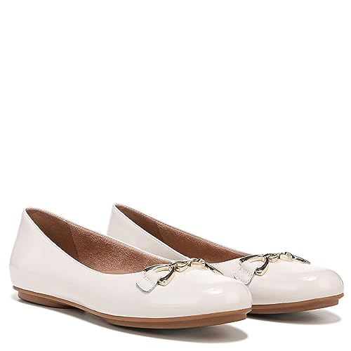 Naturalizer Damen Maxwell-bit Ballett, Satin Pearl, 40.5 EU von Naturalizer