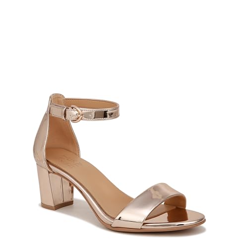 Naturalizer Damen Vera Sandale mit Absatz, Rotgoldenes Kunstleder, 37 EU Weit von Naturalizer