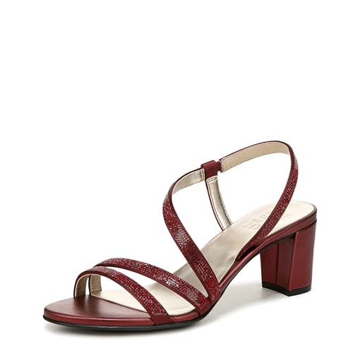 Naturalizer Vanessa2 Damen-Sandalen mit Strassverzierung und Riemchensandalen, Cranberry Red, 7.5 Wide von Naturalizer