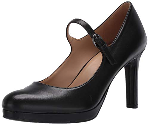 Naturalizer Women's Talissa Mary Janes Pump, Black Leather, 8.5 M (B) von Naturalizer