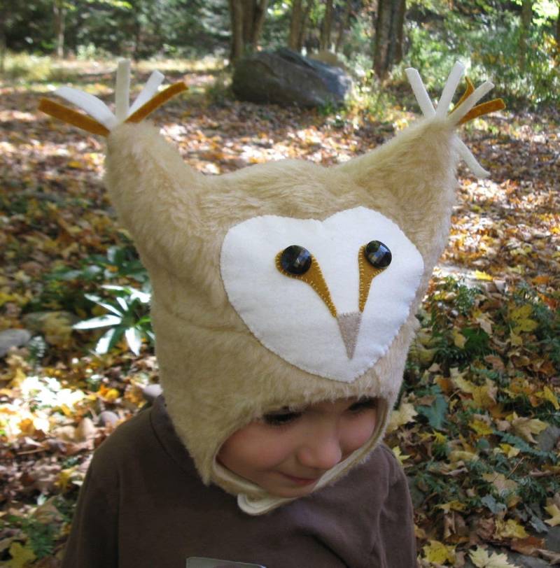 Schleiereule-Hut Für Kinder von NaturallyCraftyShop