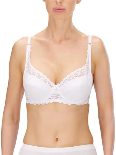 Naturana 7328 Spitzen Bügel BH mit Soft Schale 70-90 A - C weiß Größe 75A von Naturana