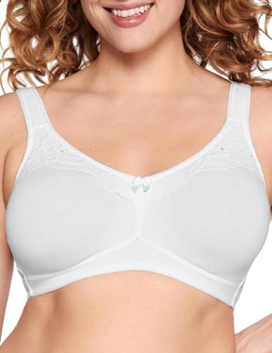 Naturana Damen Moulded Soft Cup Bra Geformter BH, White, 46B von Naturana