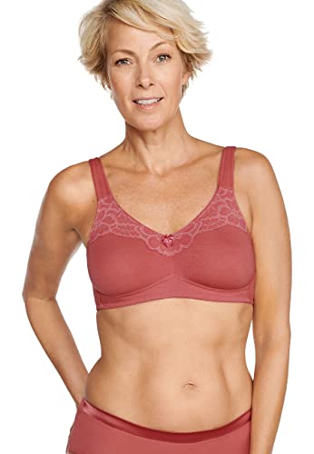 Naturana Damen Moulded Soft Cup Bra Geformter BH, Red, 42C von Naturana