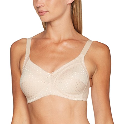 Naturana Damen weichen Körbchen BH, Hellbeige, 80A von Naturana