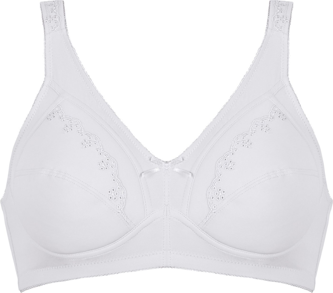 Naturana Bügelloser BH Soft Cup feminin, bequem, elastisch, breite Träger, ohne Bügel von Naturana