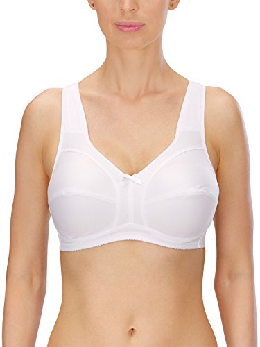 Naturana Damen, Gepolstert, BH, Soft Cup Bra, Weiß, 90B (Herstellergröße: 40B) von Naturana