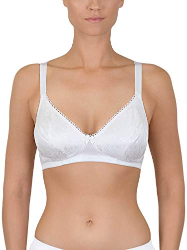 Naturana Damen 5223 Bügelloser BH, Weiß (White 300), 75A (Herstellergröße: 34A) von Naturana