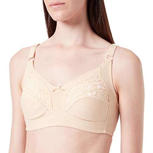 Naturana Damen 86278 BH, Undurchsichtige, beige, 75D von Naturana