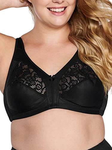 Naturana Damen Bügelloser BH, Schwarz, 85D von Naturana