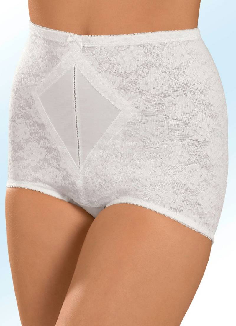 Naturana Miederhose mit Jacquarddessin, Weiss, Größe 95 von Naturana