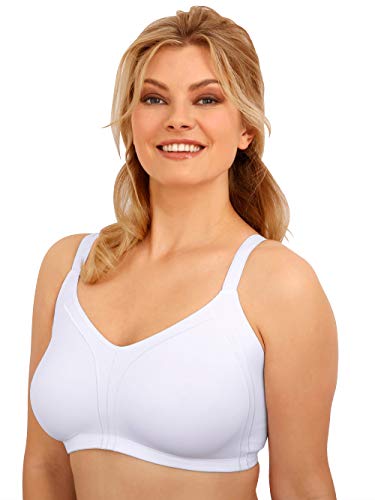 Naturana Damen 5632 Minimiser Side Smoother Minimizer BH, Blickdicht, weiß, 80B von Naturana