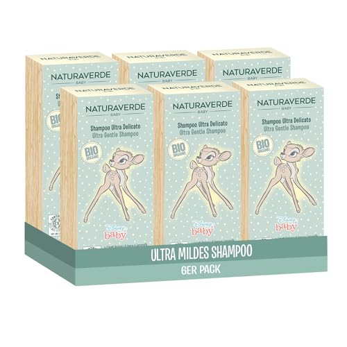 Naturaverde | Baby-BIO-Disney-Ultra Delicate Shampoo, 6x 200ml Naturaverde | Baby-BIO-Disney-Ultra Delicate Shampoo, 6x 200ml von Naturaverde