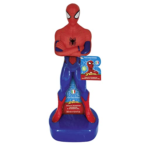 Naturaverde Kids Marvel Spiderman Dusch-Shampoo 3D 300 ml von Naturaverde