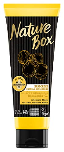 Nature Box Handcreme Macadamia-Öl, 1er Pack (1 x 75 ml) von Nature Box