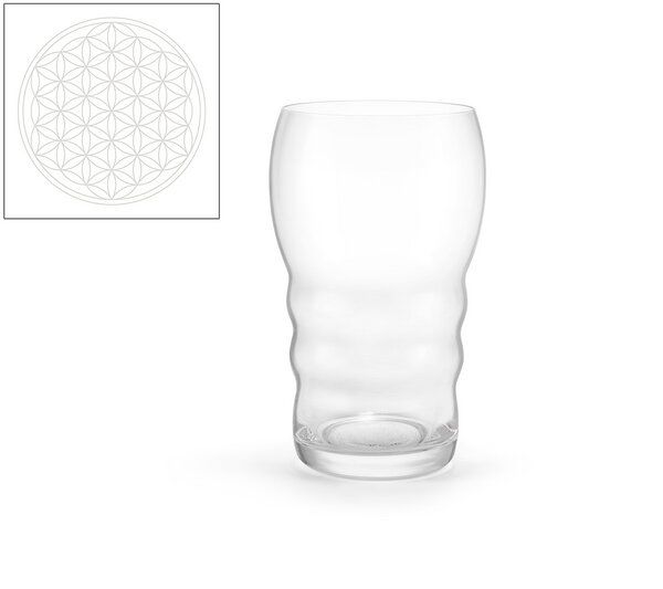 Nature´s Design Trinkglas Galileo mundgeblasen von Nature´s Design