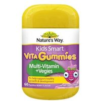Kids Smart Vita Gummies Multi-Vitamin Plus 60 pastilles von Nature's Way