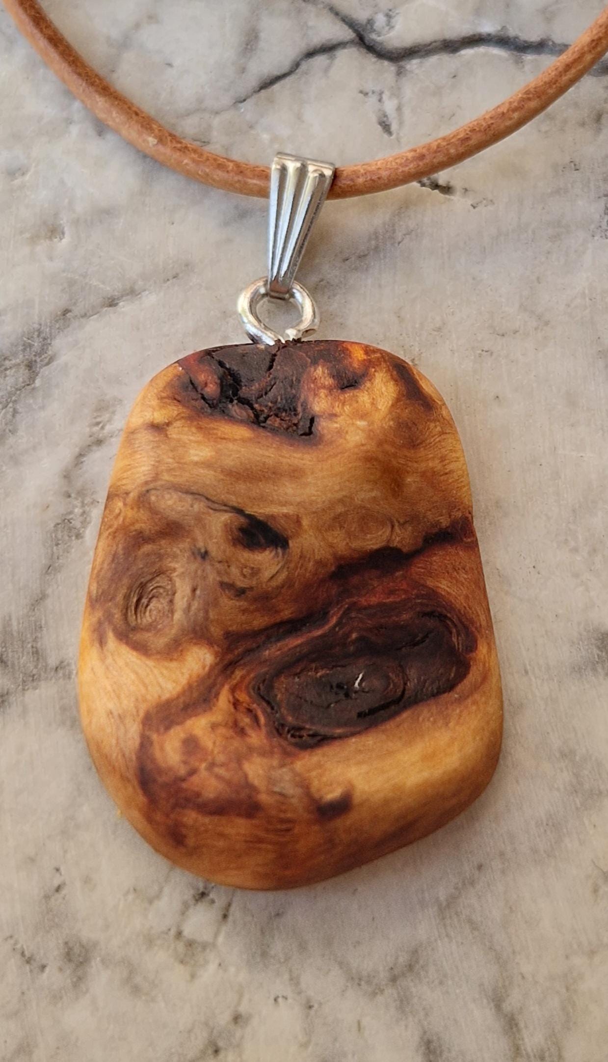 Baumperlen Anhänger Baumperlen Anhänger von NatureforallKunst