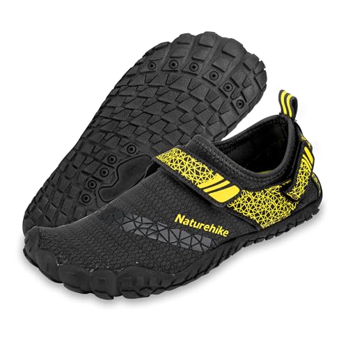 Naturehike Leichte Wasserschuhe für Herren und Damen Strandschuhe Outdoor Schwimmschuhe schnell trocknend Anti-Rutsch Strömungsschuhe mit griffiger Sohle für Strand Schwimmen Rafting und Wassersport von Naturehike
