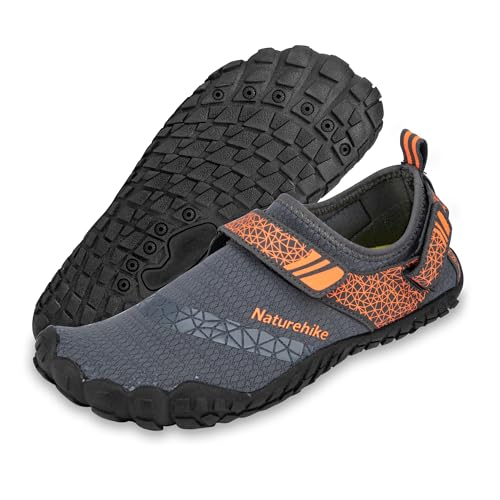 Naturehike Leichte Wasserschuhe für Herren und Damen Strandschuhe Outdoor Schwimmschuhe schnell trocknend Anti-Rutsch Strömungsschuhe mit griffiger Sohle für Strand Schwimmen Rafting und Wassersport von Naturehike