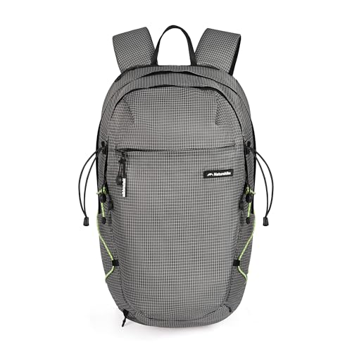 Naturehike Ultraleichter Freizeitrucksack 20L Kleiner leichter Rucksack Tägliches Pendeln Umhängetasche Outdoor Wandern City Travel Backpack Männer Damen von Naturehike