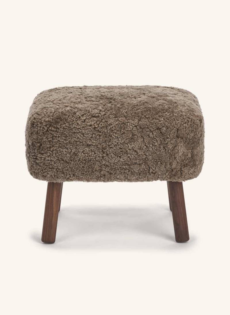 Natures Collection Hocker Emil beige von Natures Collection