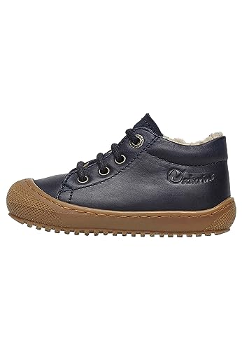 NATURINO Lauflernschuhe mit Wollfutter, blau 20 von NATURINO