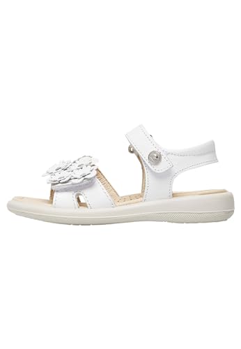 NATURINO BRAHMA-Sandalen aus Leder mit applizierten Blumen, weiß 32 NATURINO BRAHMA-Sandalen aus Leder mit applizierten Blumen, weiß 32 von Naturino
