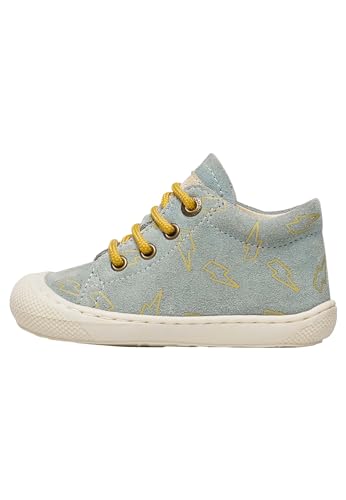 Naturino Cocoon-Lauflernschuhe aus Veloursleder, Salbei 24 von Naturino