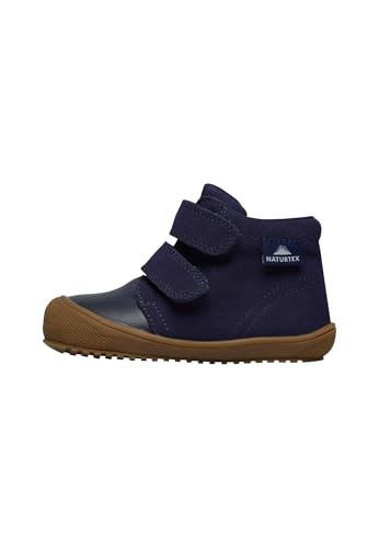 NATURINO Stiefeletten aus Leder und Veloursleder, Marineblau 23 von Naturino