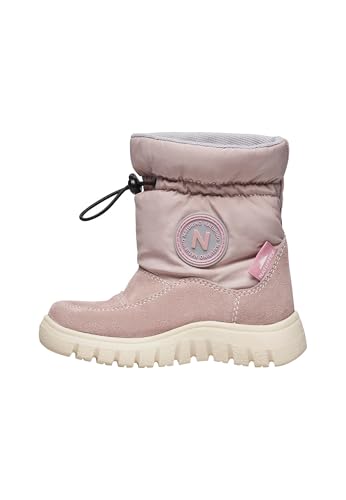 Naturino Stiefel aus Veloursleder und technischem Gewebe, Rose-Grau- 23 von Naturino